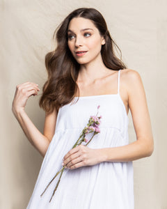 Women’s White Gauze Serene Sun Dress