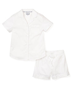 Women’s Classic White Short Set