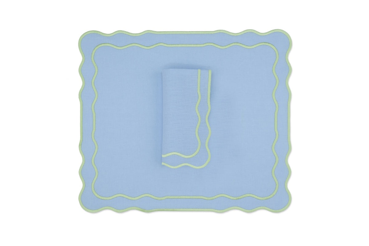 Tableau Linen Napkin and Placemat, Set of 4