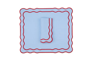 Tableau Linen Napkin and Placemat, Set of 4