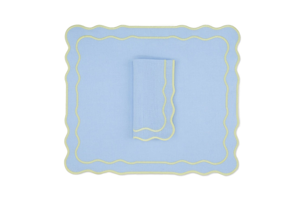 Tableau Linen Napkin and Placemat, Set of 4