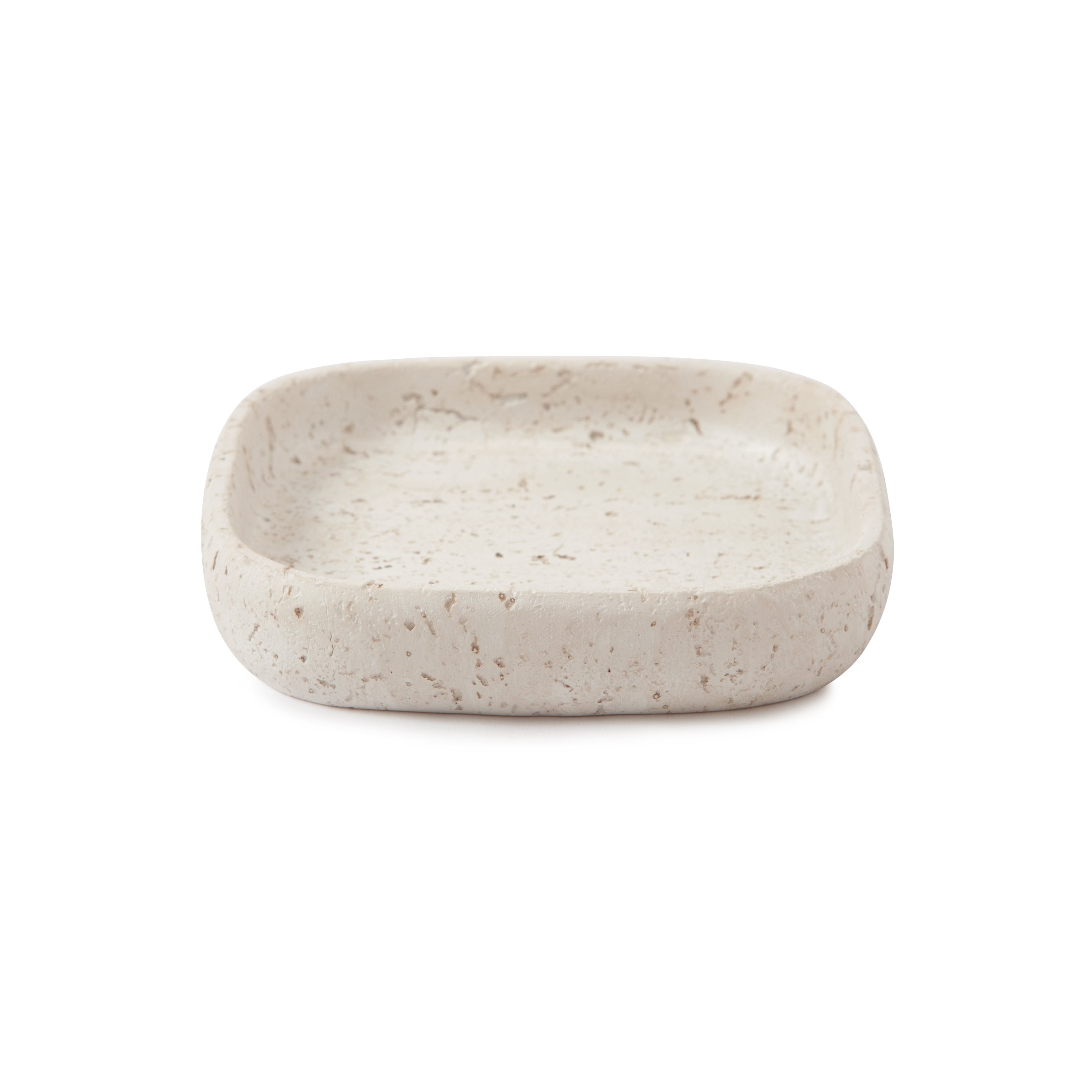 Aman Soap Dish in Ivory