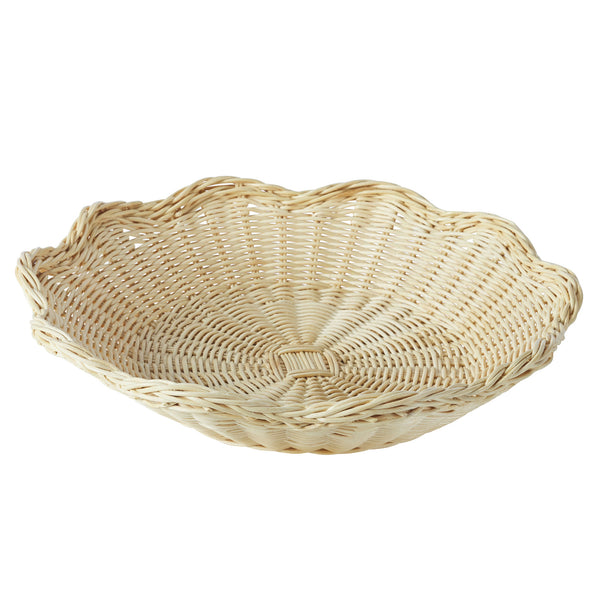 Amanda Lindroth Wavy Wicker Tray