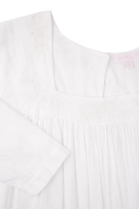 Arabella Embroidered Cotton Nightdress