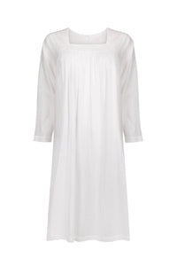 Arabella Embroidered Cotton Nightdress