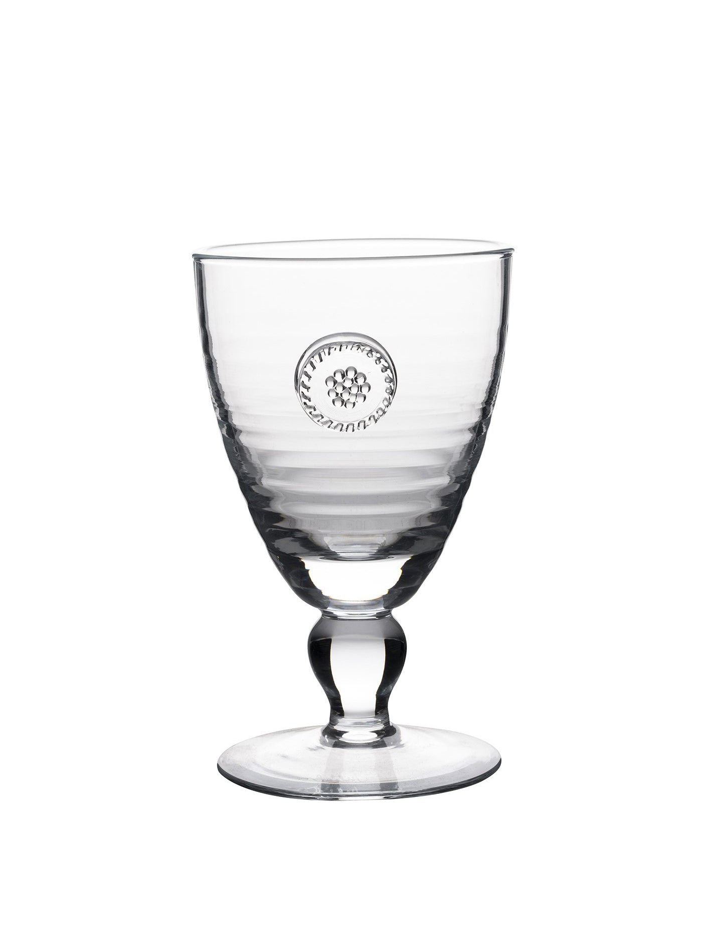 Berry & Thread Glassware Footed Goblet