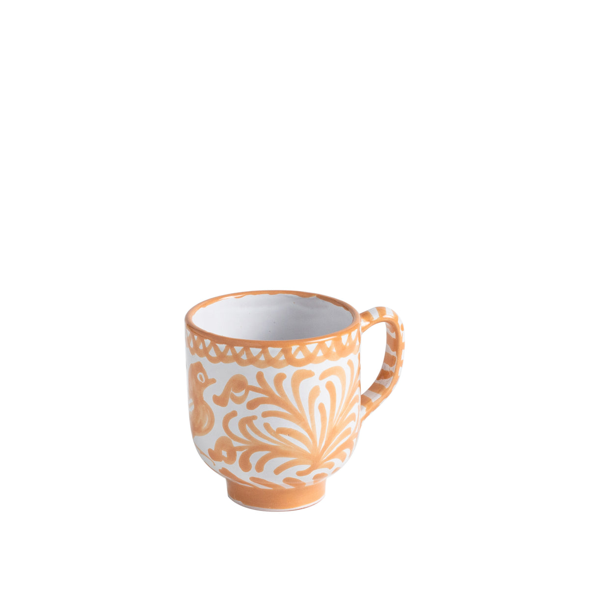 Casa Melocoton Mug with Hand-painted Designs