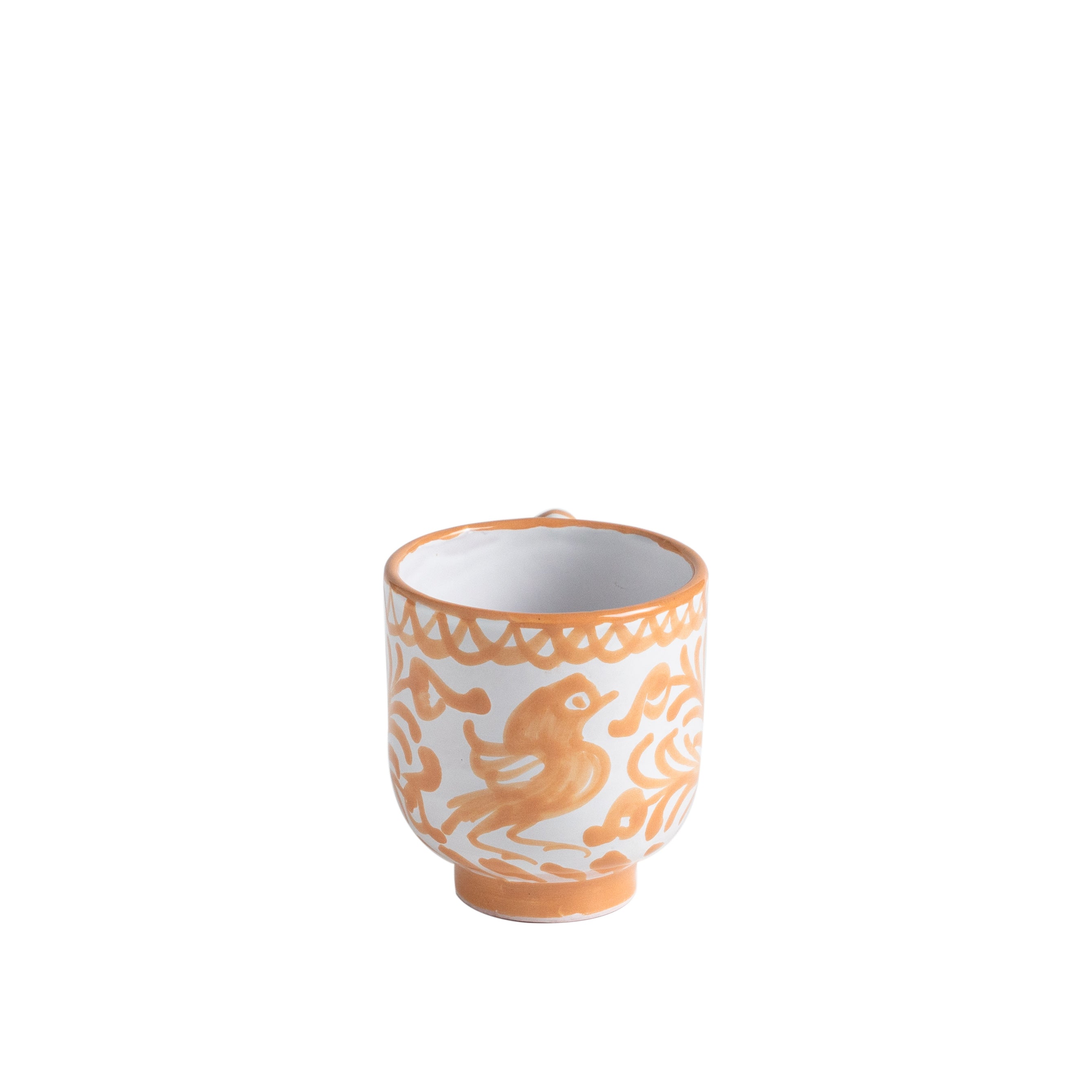 Casa Melocoton Mug with Hand-painted Designs