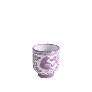 Casa Lila Mug with Hand-Painted Designs