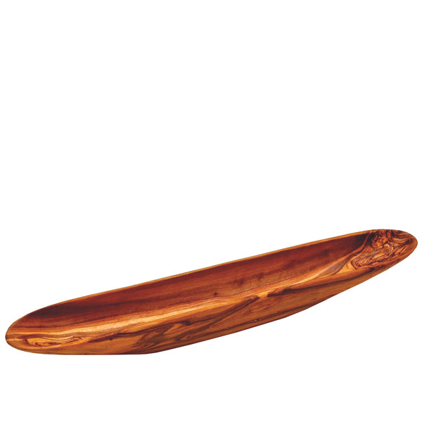 Olive Wood Olive Boat Dish