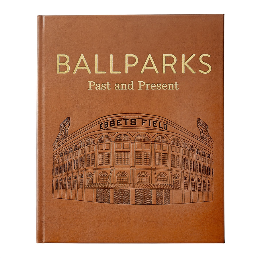 Ballparks Past and Present in Bonded Leather