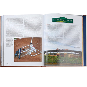 Ballparks Past and Present in Bonded Leather