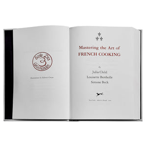 Julia Child; Mastering The Art of French Cooking in Bonded Leather