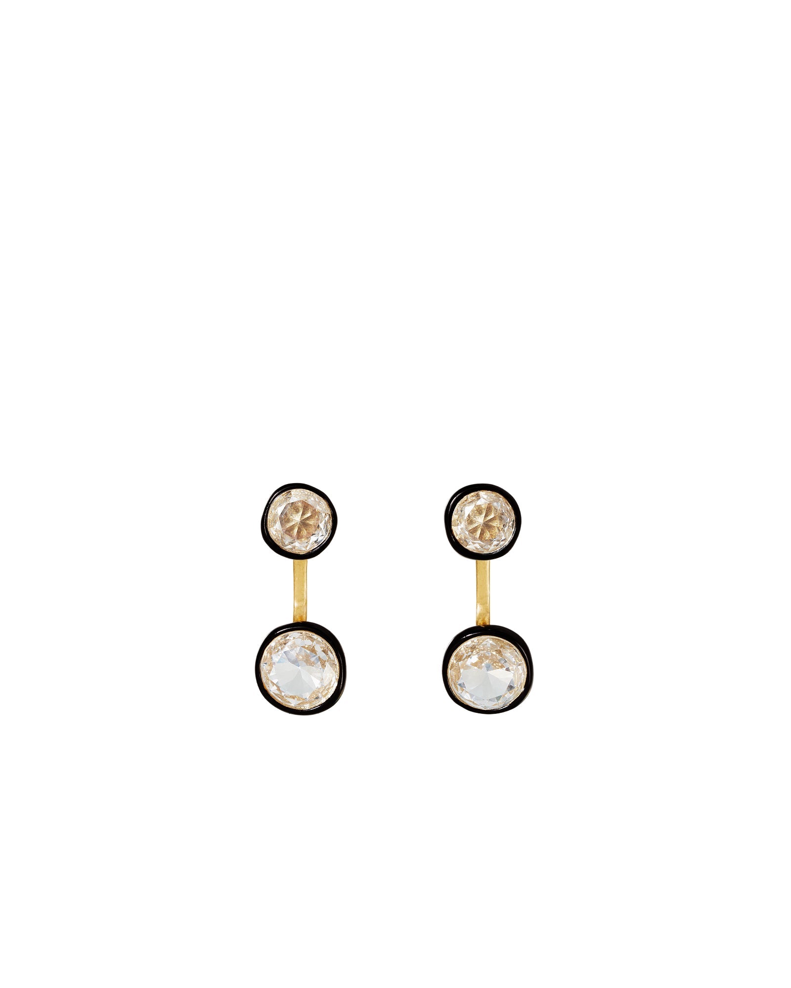 Back in Black Float Earrings Product Image