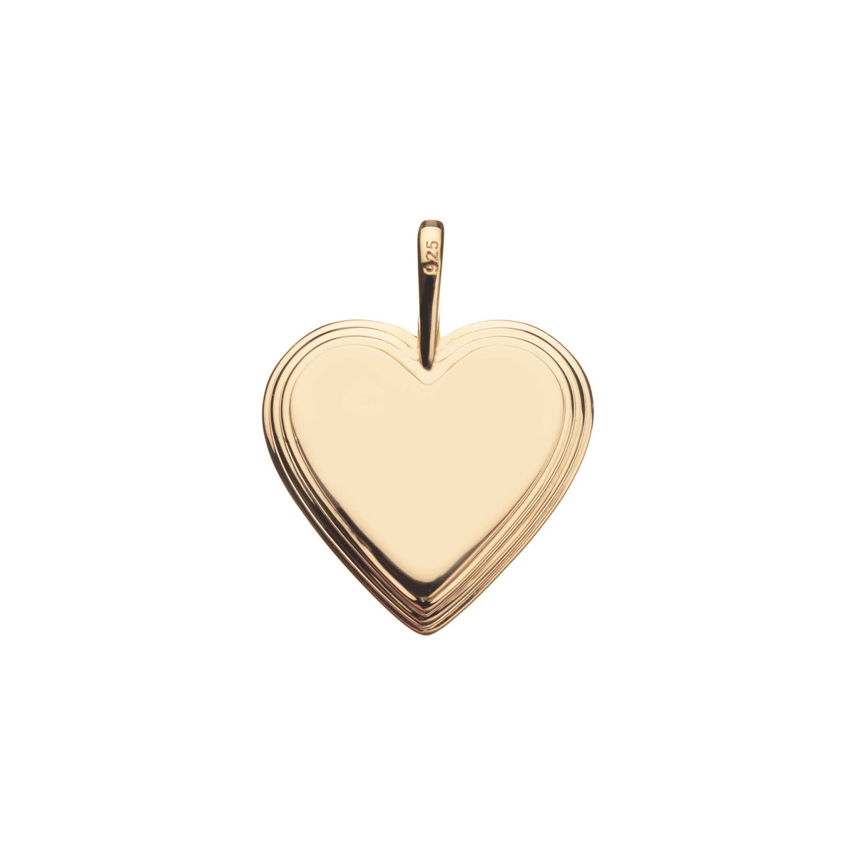 Layers Of Love Heart Necklace