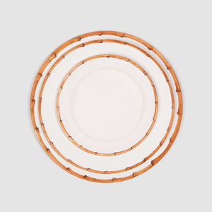 Ramatuelle Bamboo Dinner Plate, Natural