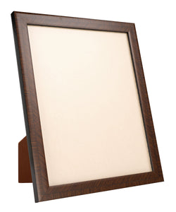 Bianca Photo Frame Marquetry Photo Frame in Walnut Dark Wood 8x10"