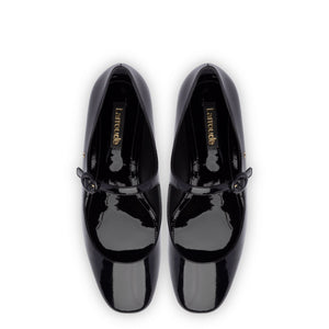 Blair Ballet Flat In Black Patent Leather