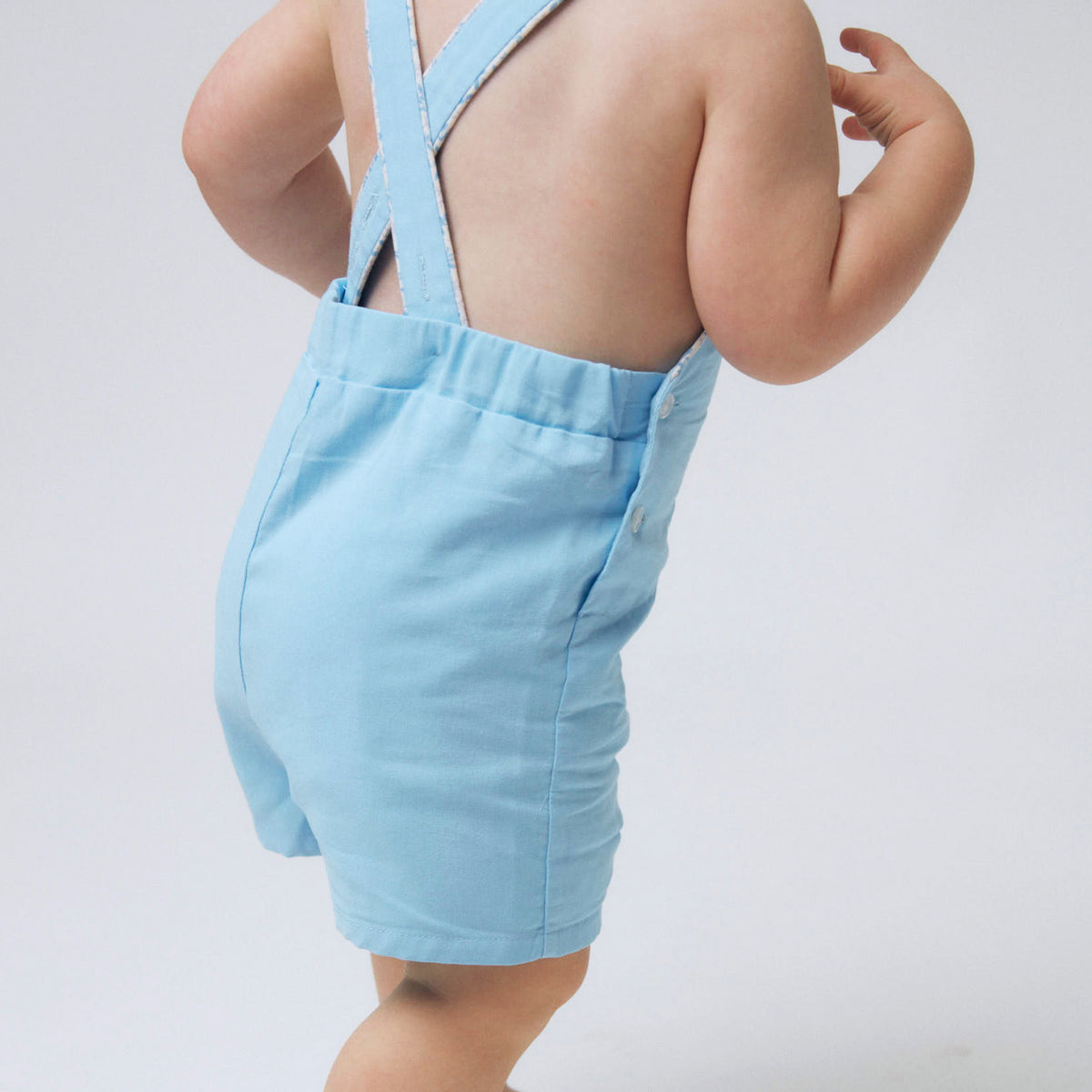 Boys Peri Blue Overall