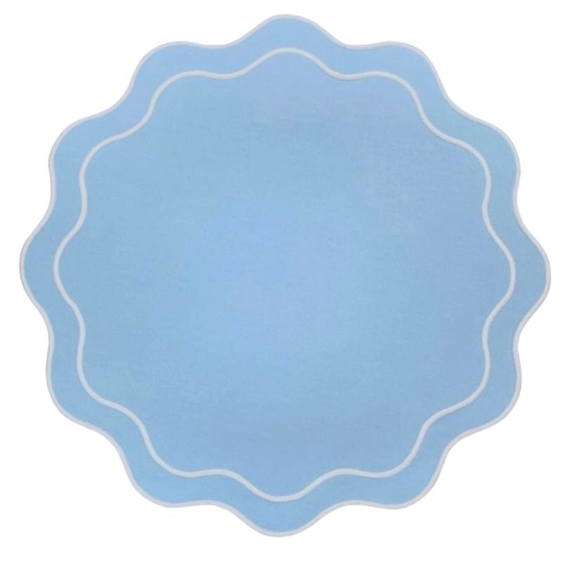 Darby Placemat in Blue, Set of 4