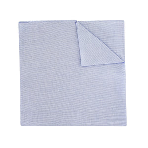 Light Blue Cotton Pocket Square