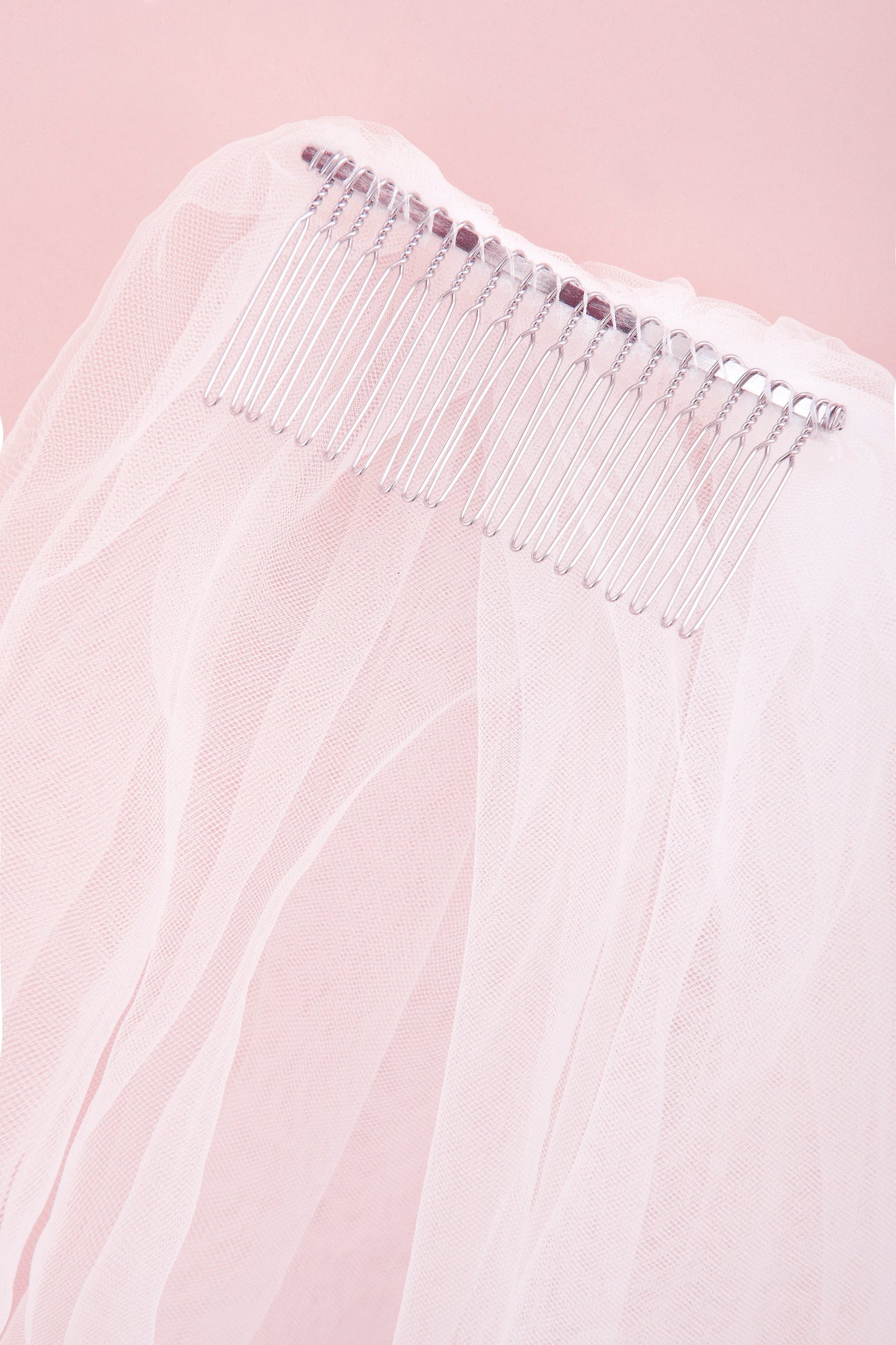 The Classic Silk Tulle Wedding Veil