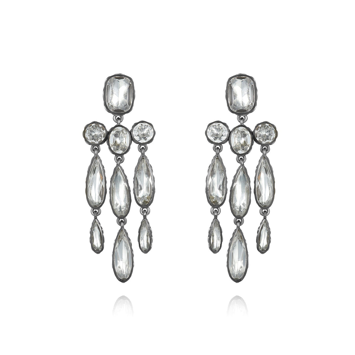 alt-catherine-long-girandole-earrings-white-black-rhodium-front