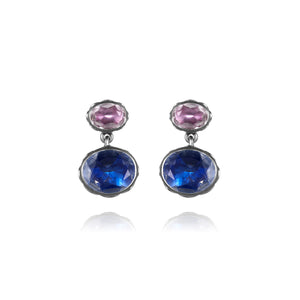 alt-catherine-2-drop-oval-earrings-rose-indigo-black-rhodium-front