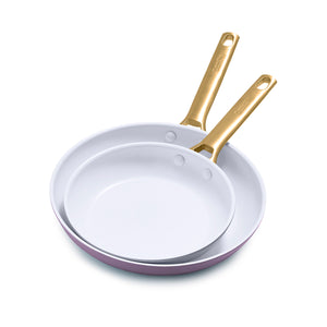 Reserve Collection 2-Piece 11" Fry Pan Set in Eggplant