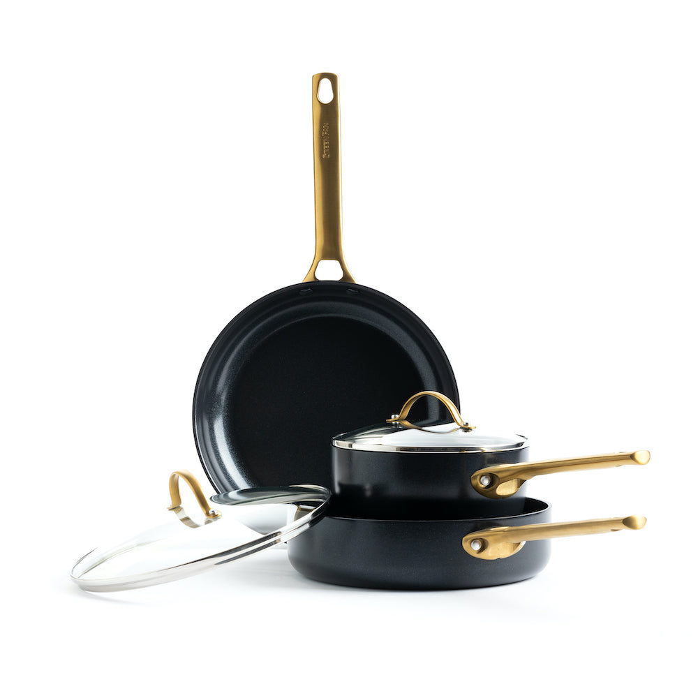 Reserve Collection Cookware 5-Piece Set in Black