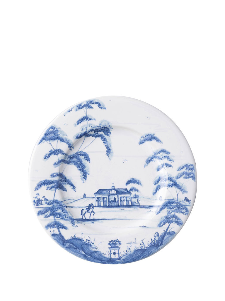 Country Estate Delft Blue Side/Cocktail Plate Stable