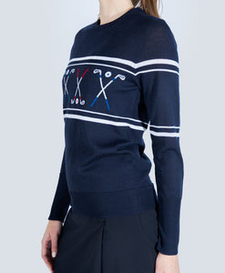 The Club Sweater in Navy