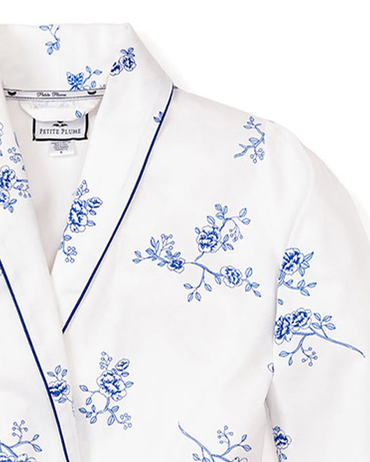 Indigo Floral Robe