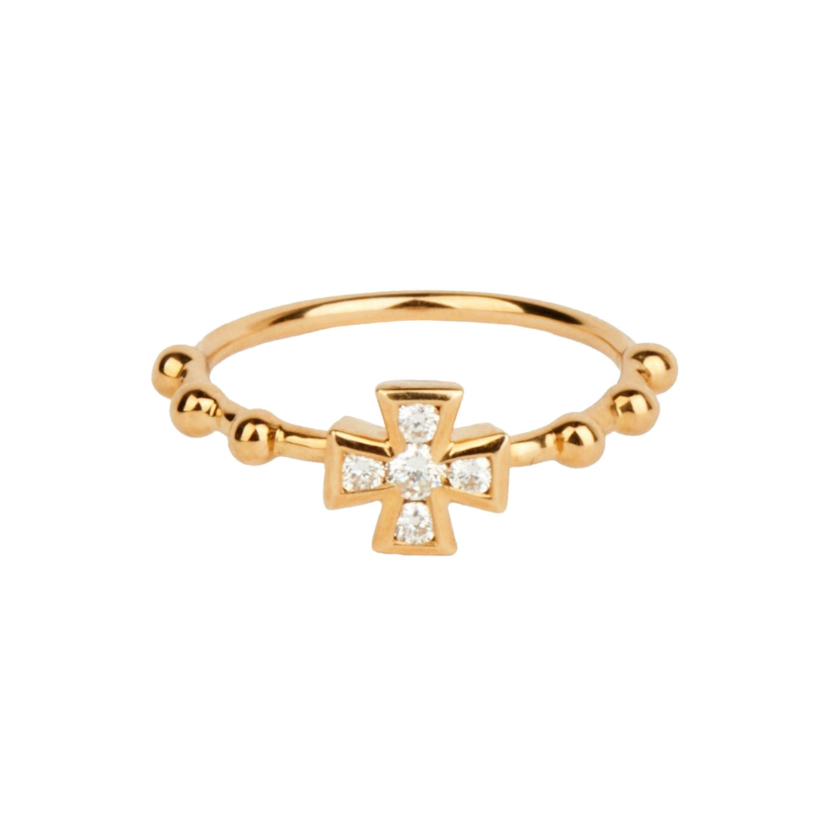 Baroque Cross Ring