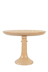 Estelle Cake Stand Amber Smoke