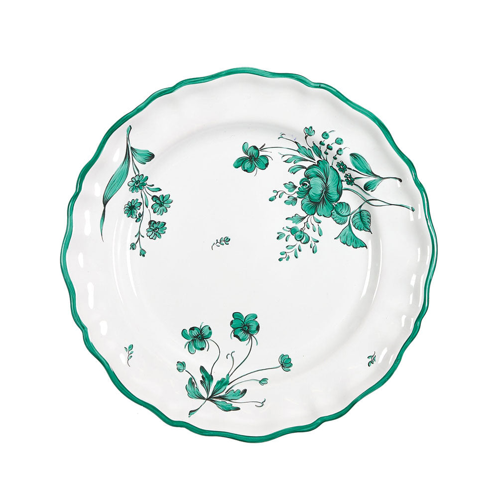 Camaieu Dinner Plate in Vert