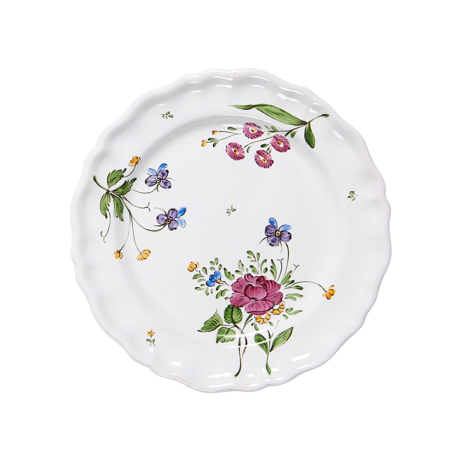 Picardie Salad Plate in Florale