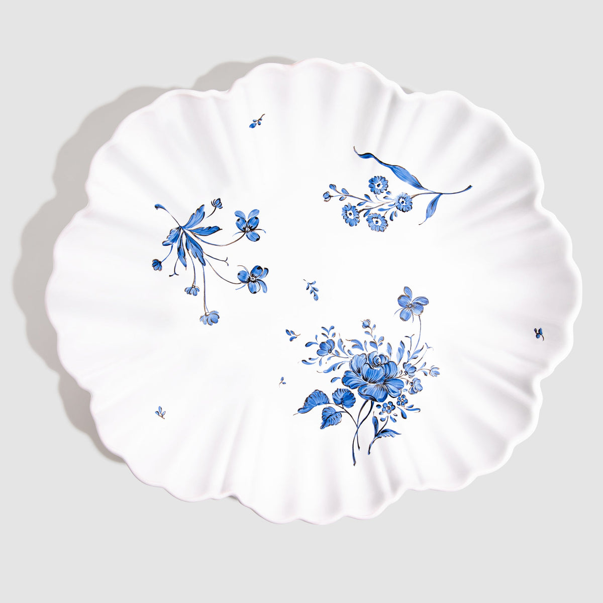 Camaieu Large Serving Platter in Azur