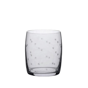 Single Crystal Carafe Glass with Stars Design