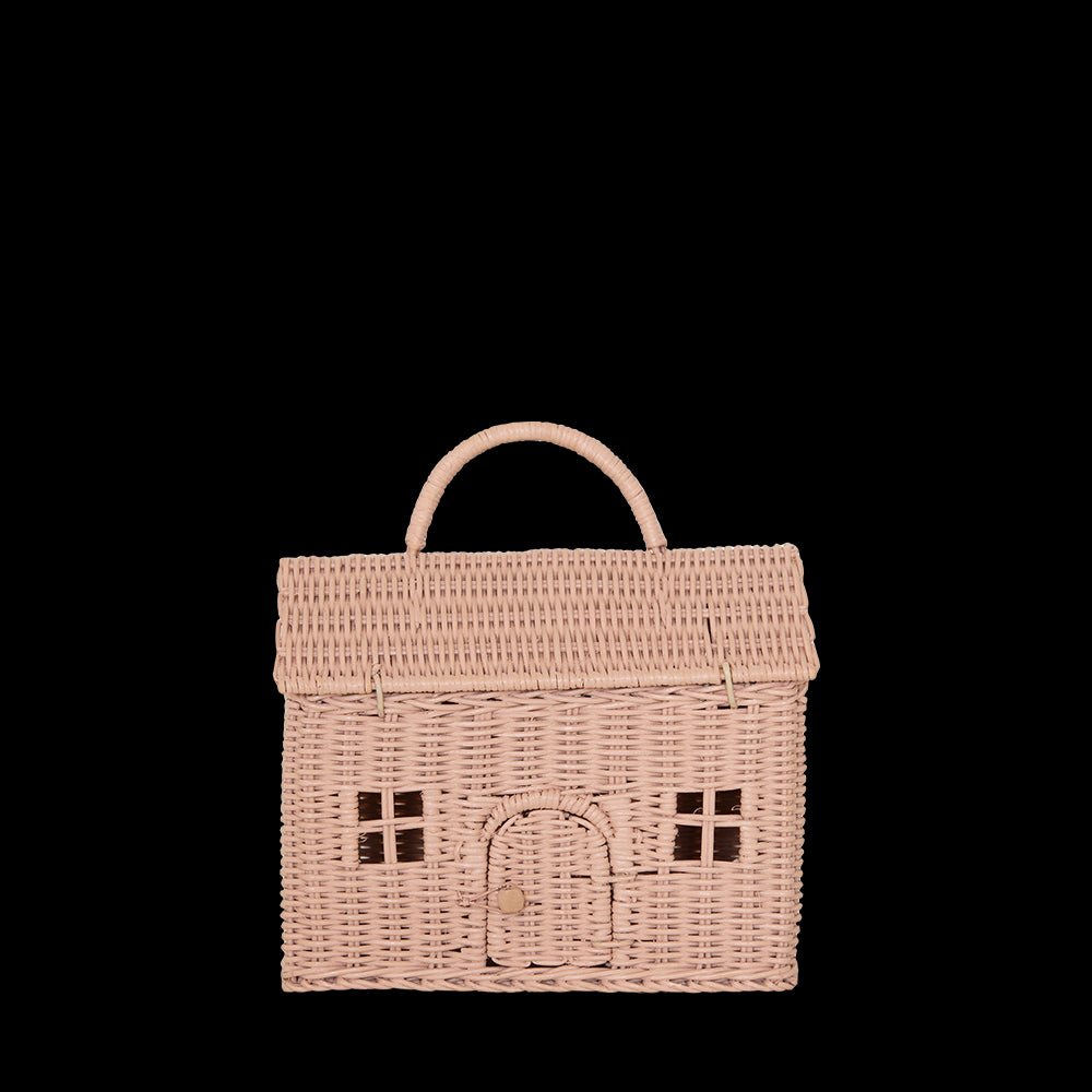 Rattan Casa Clutch