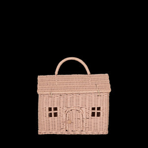 Rattan Casa Clutch