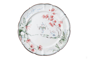 Chinoiserie Dinner Plates, Set of 12