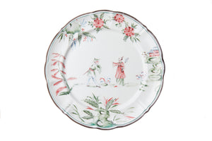 Chinoiserie Dinner Plates, Set of 12