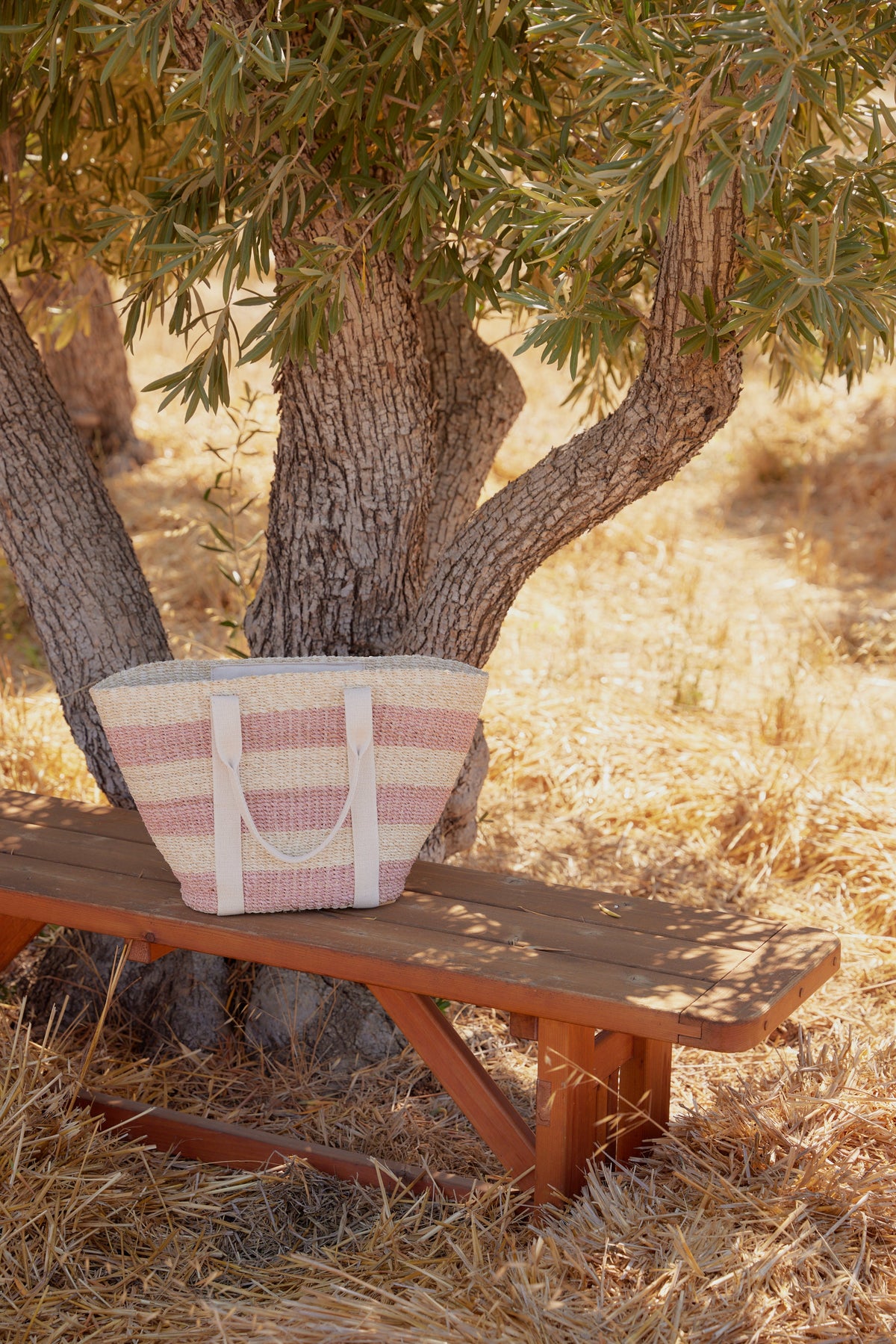 Merritt Woven Straw Tote