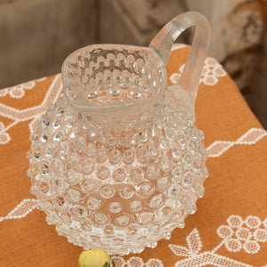 Round Hobnail Jug