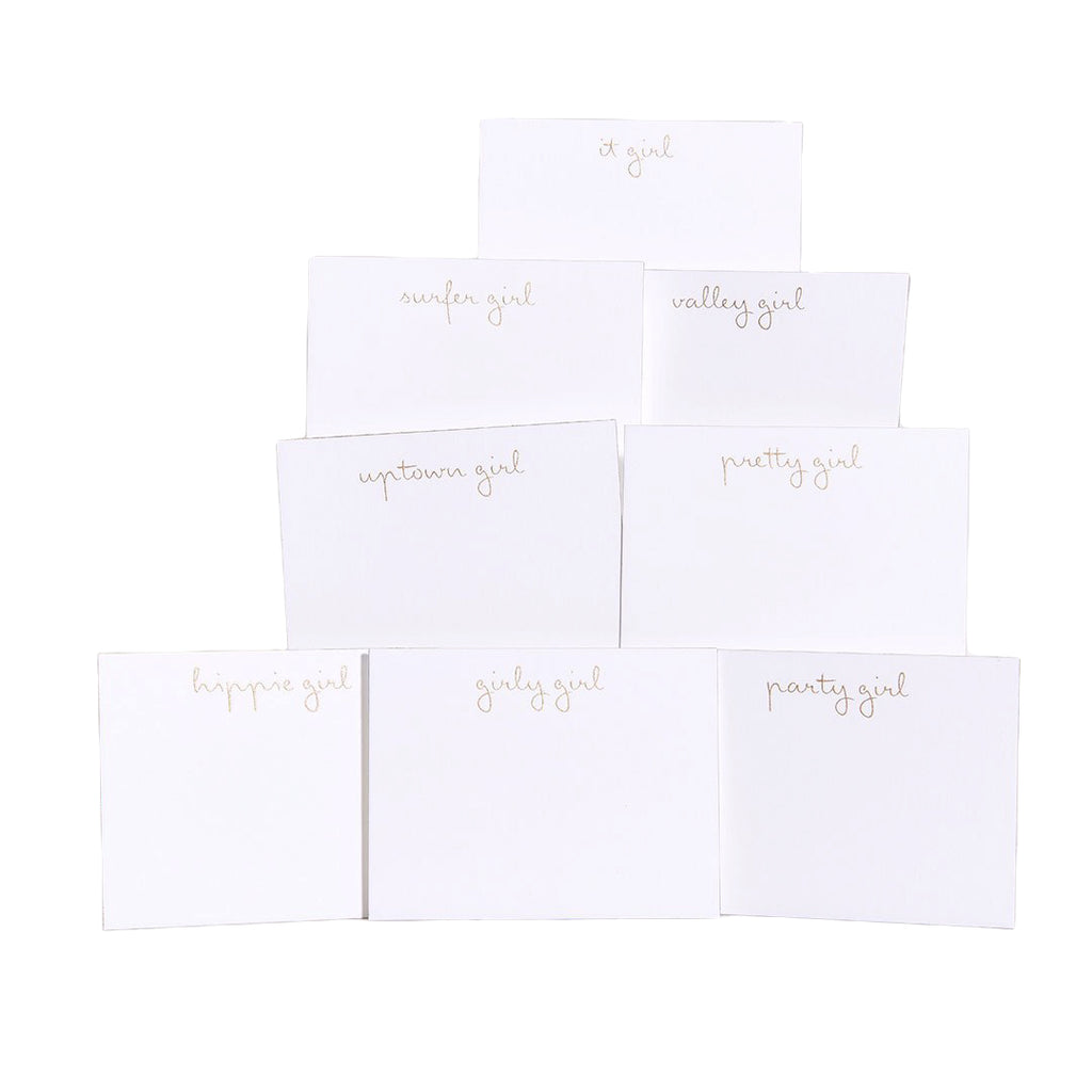 Girls Night Place Cards, Set of 24