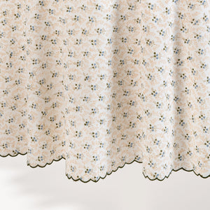 Round Little Flower Tablecloth