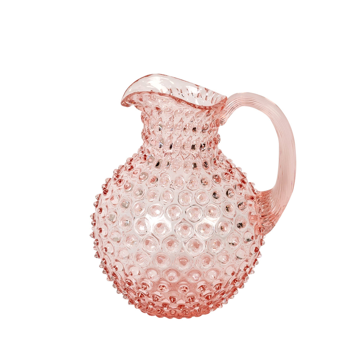 Round Hobnail Jug