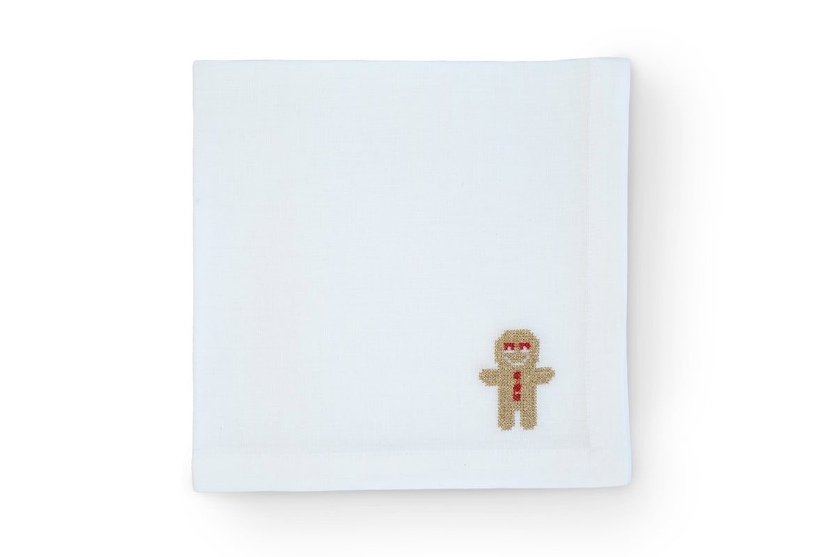 Sparkling Ginger Bread Napkin, Set of 4