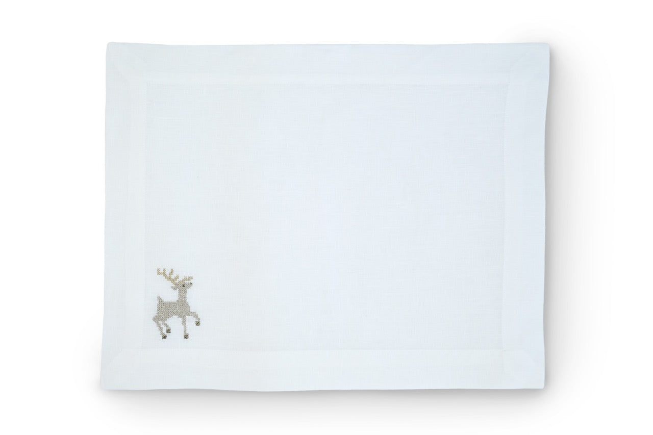 Sparkling Reindeer Placemat, Set of 4